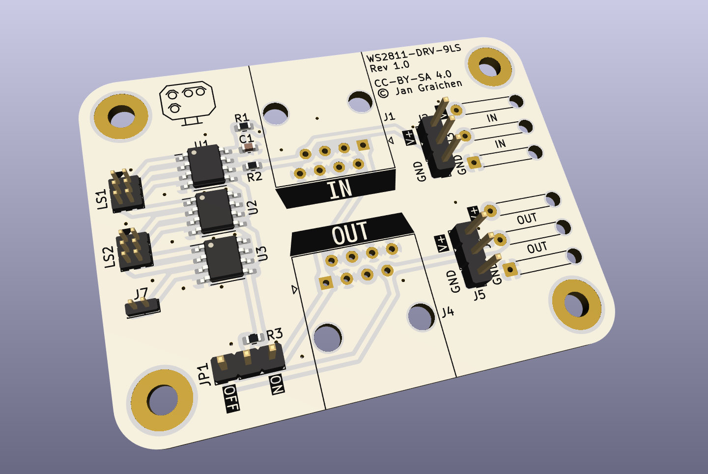 WS2811 LED Driver 9LS (2 Lichtsperrsignal), from the project README