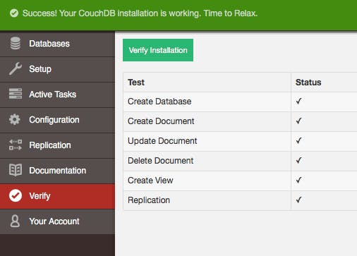 04 Verify Couchdb Success