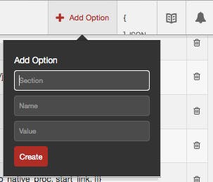 06 Add Option Empty