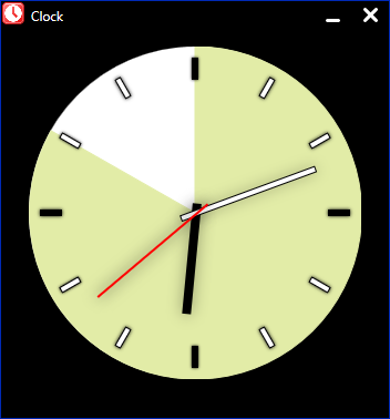 Analog clock