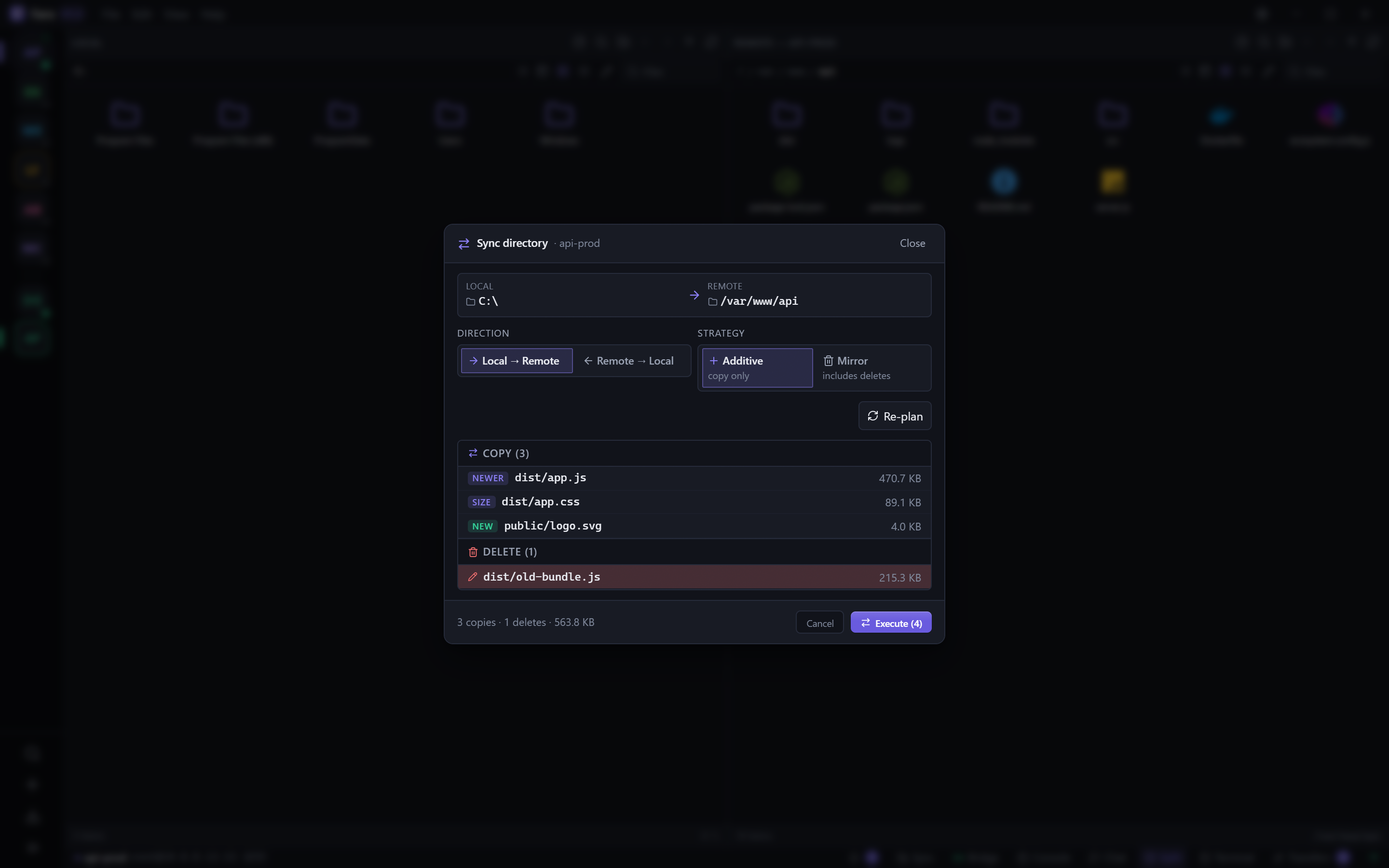 Directory sync