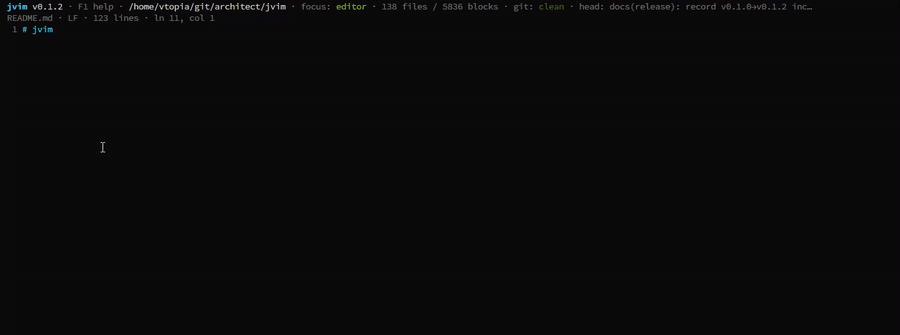 jvim demo