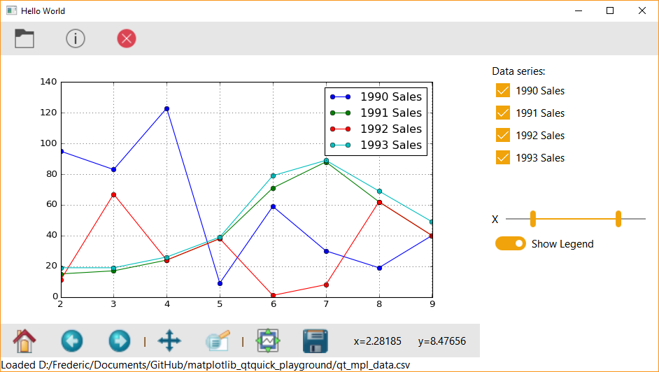 QtQuick Controls 2.0 version