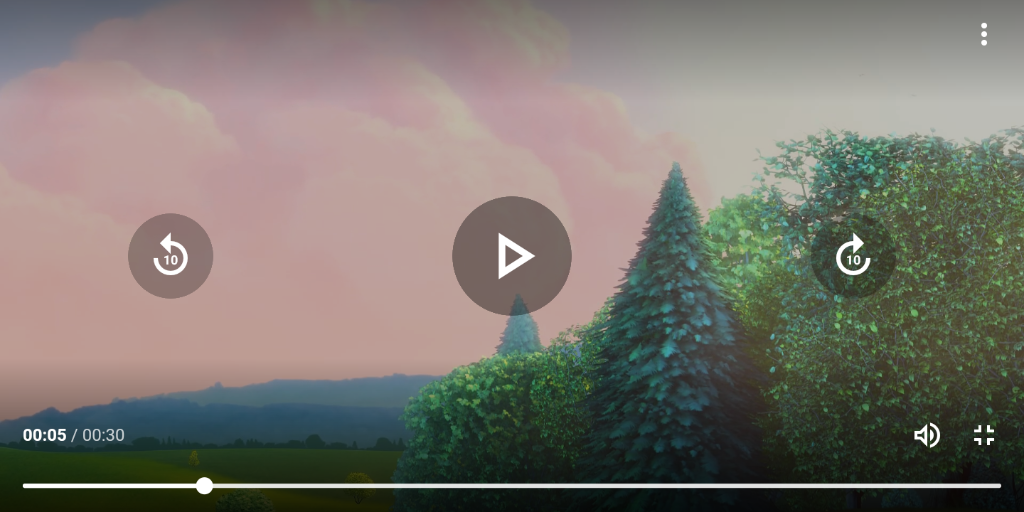 Touch & Fullscreen Controls