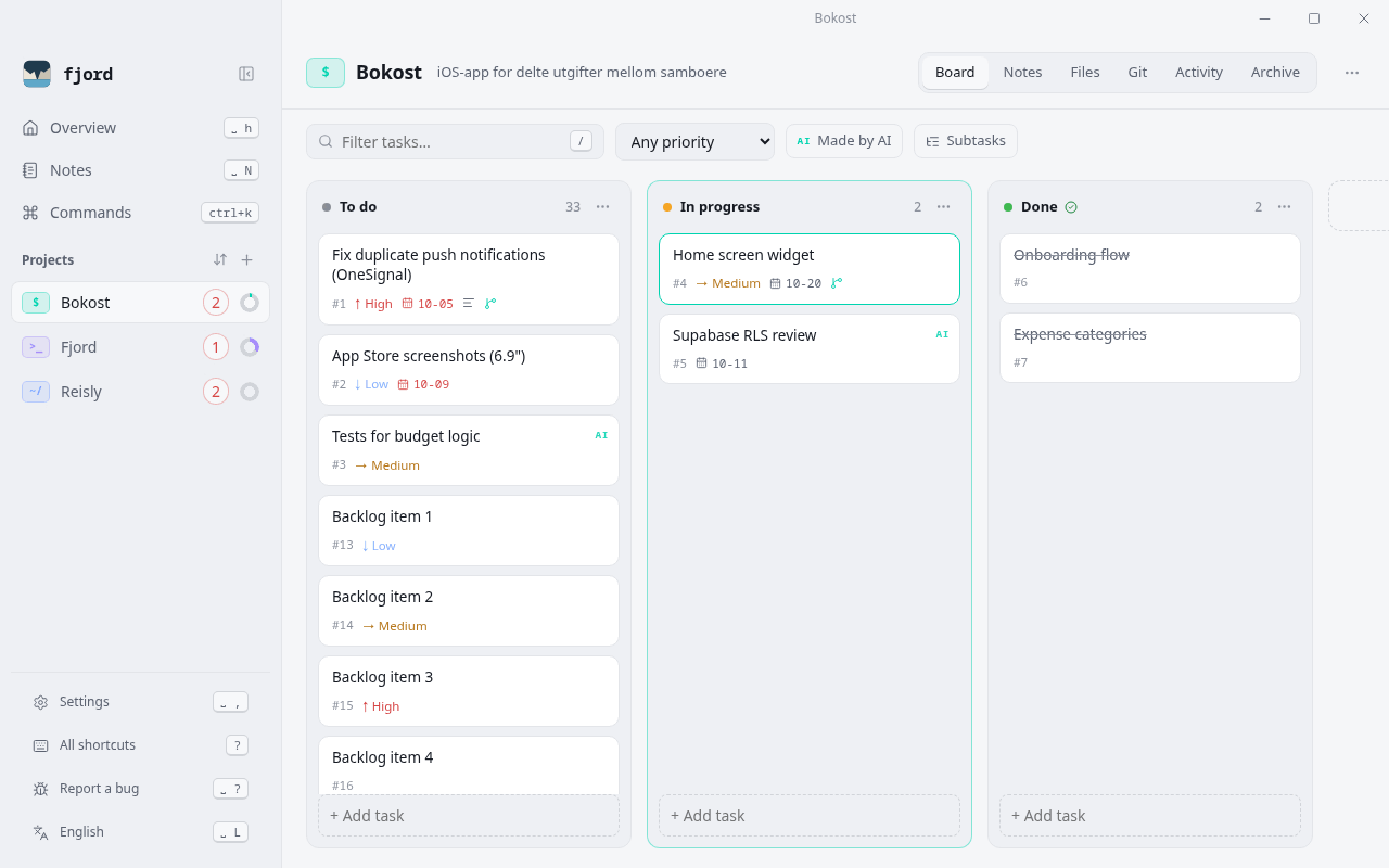 Light theme