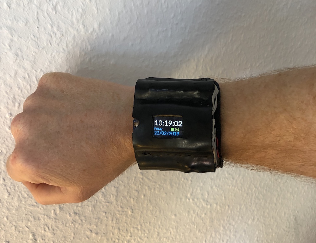 Picture of hackwatch prototype