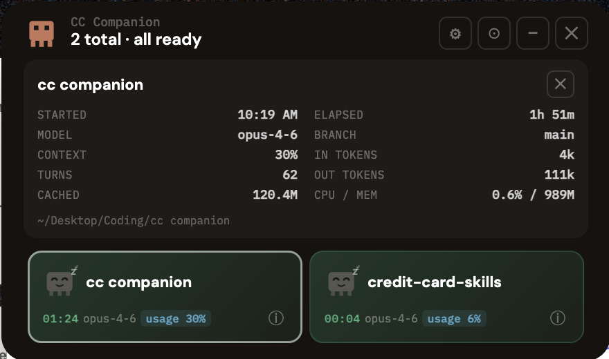 Dark mode detail