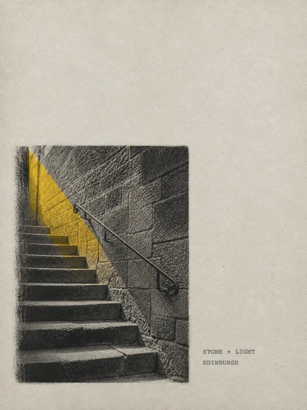 Edinburgh stone and light, specimen plate