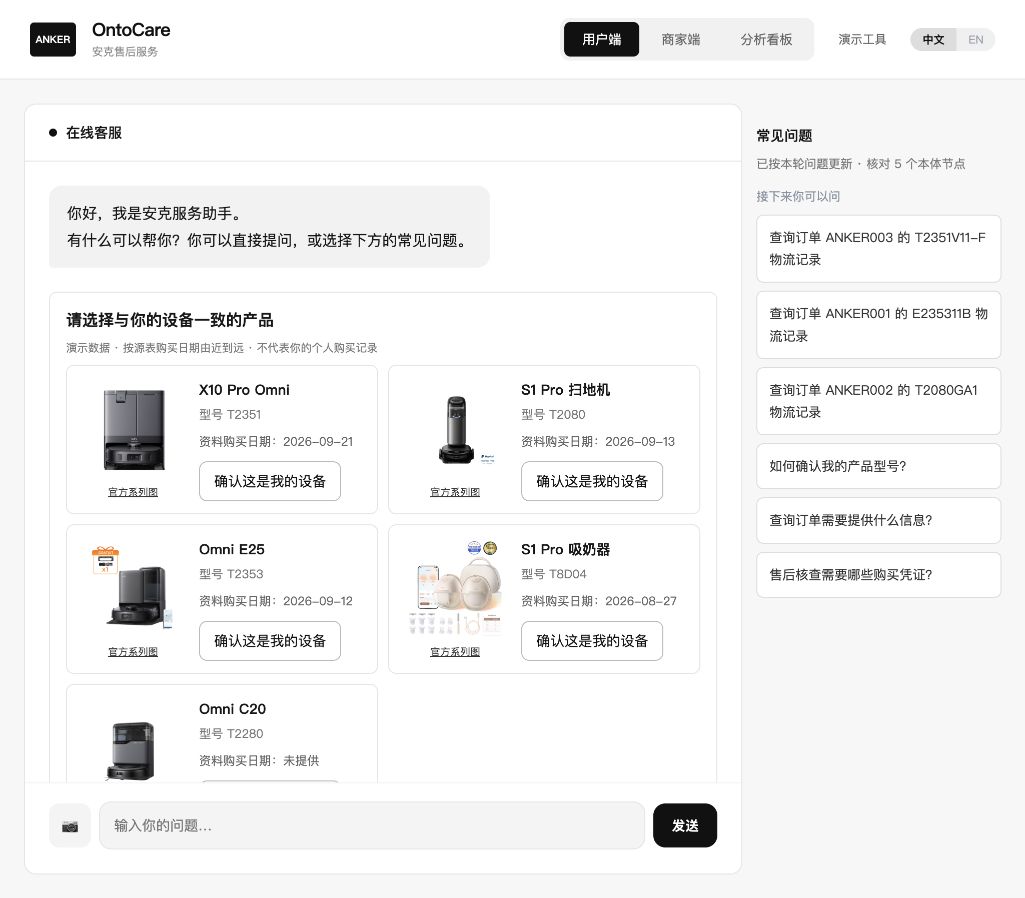 用户端产品与订单卡片