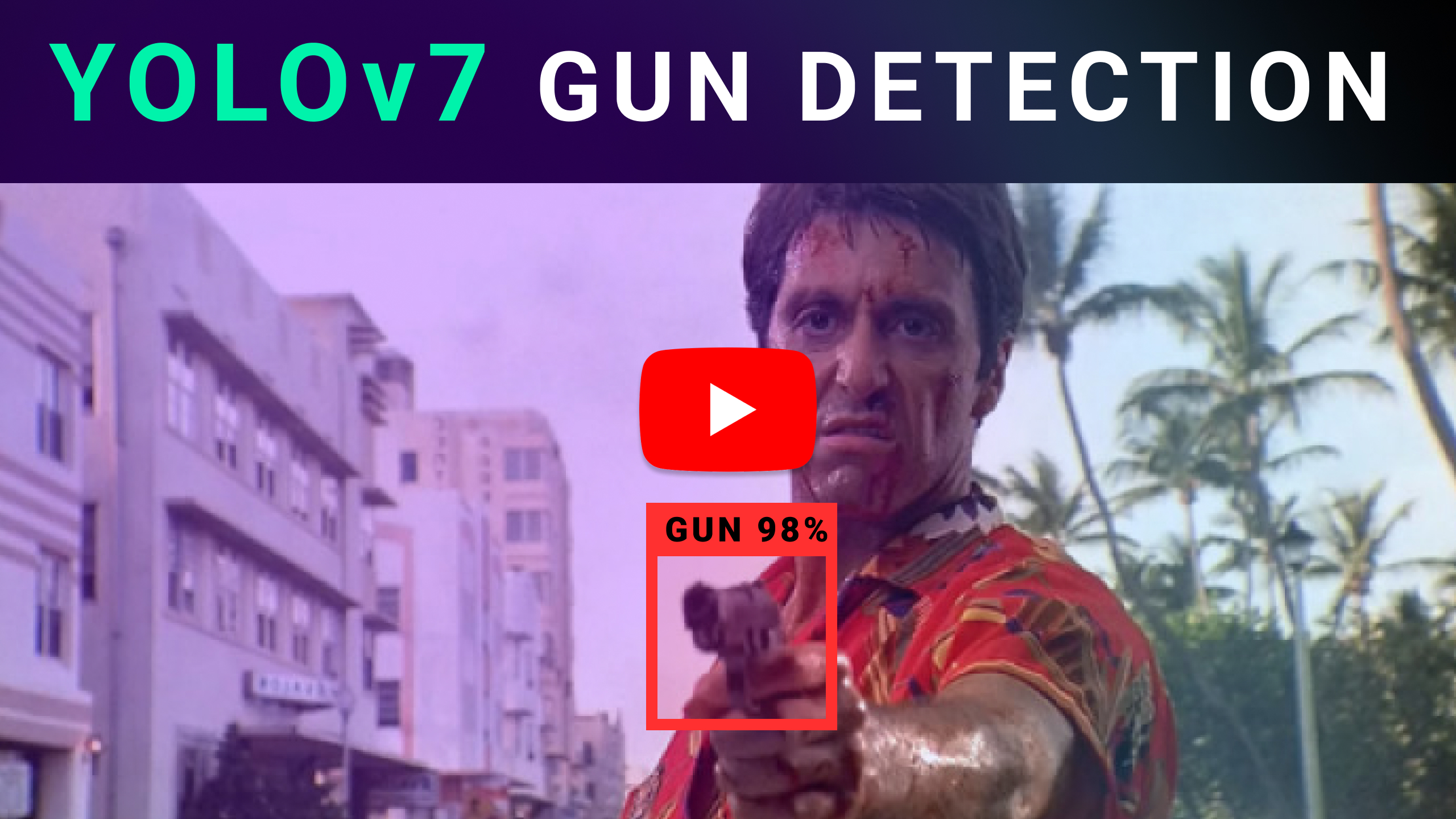 How to Train YOLO v7 on a Custom Dataset for Gun Detection in Security Cameras