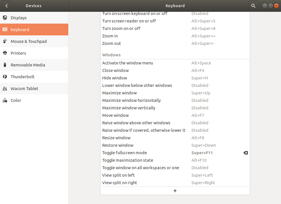 Image of keyboard shortcut