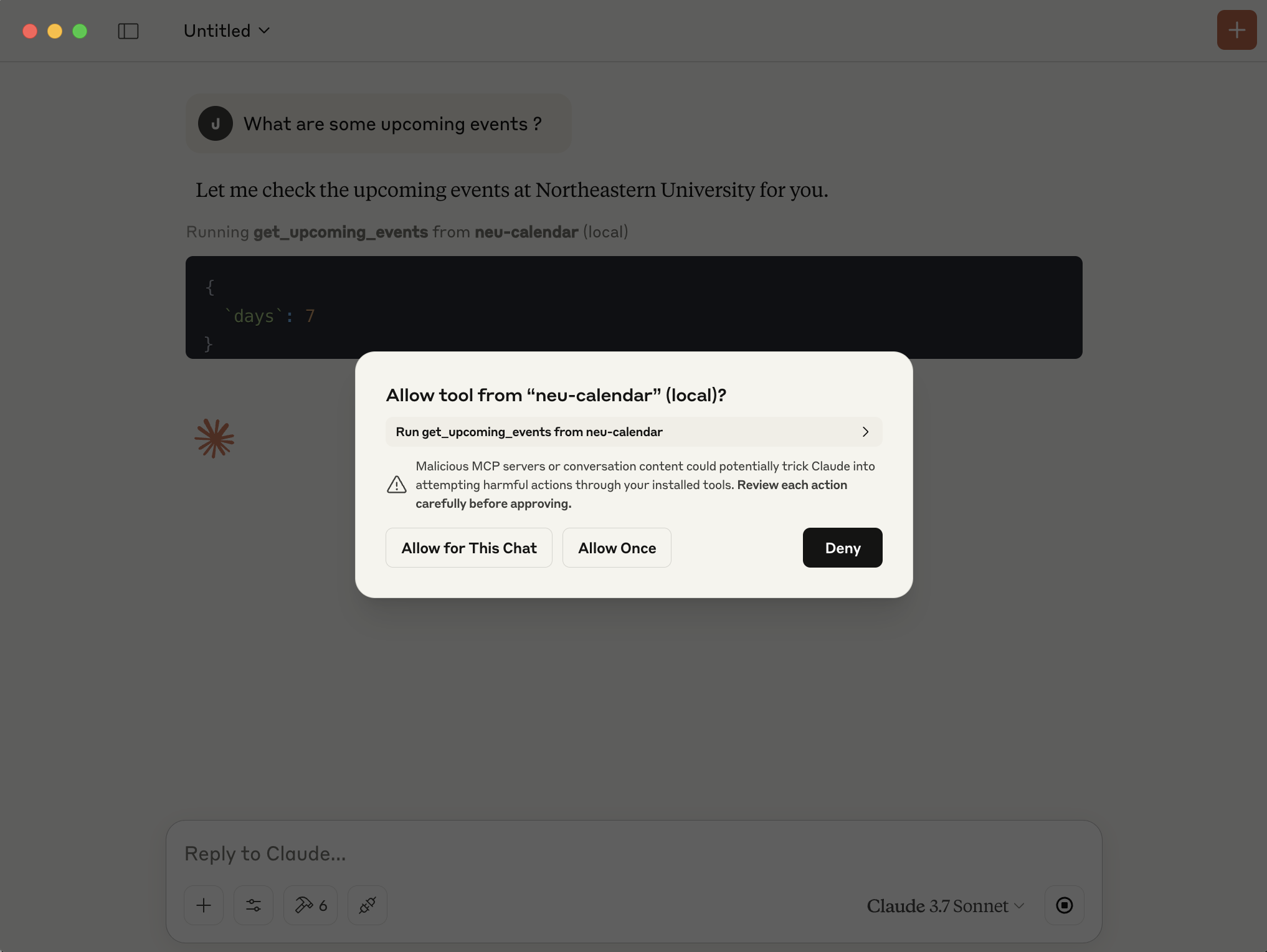Tool Usage Permission
