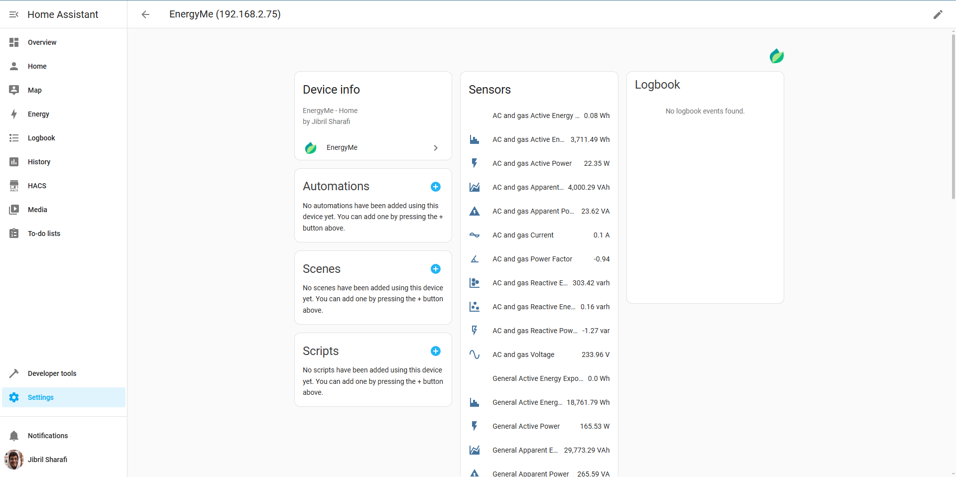 Home Assistant Integration