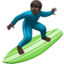 man-surfing