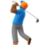 man-golfing