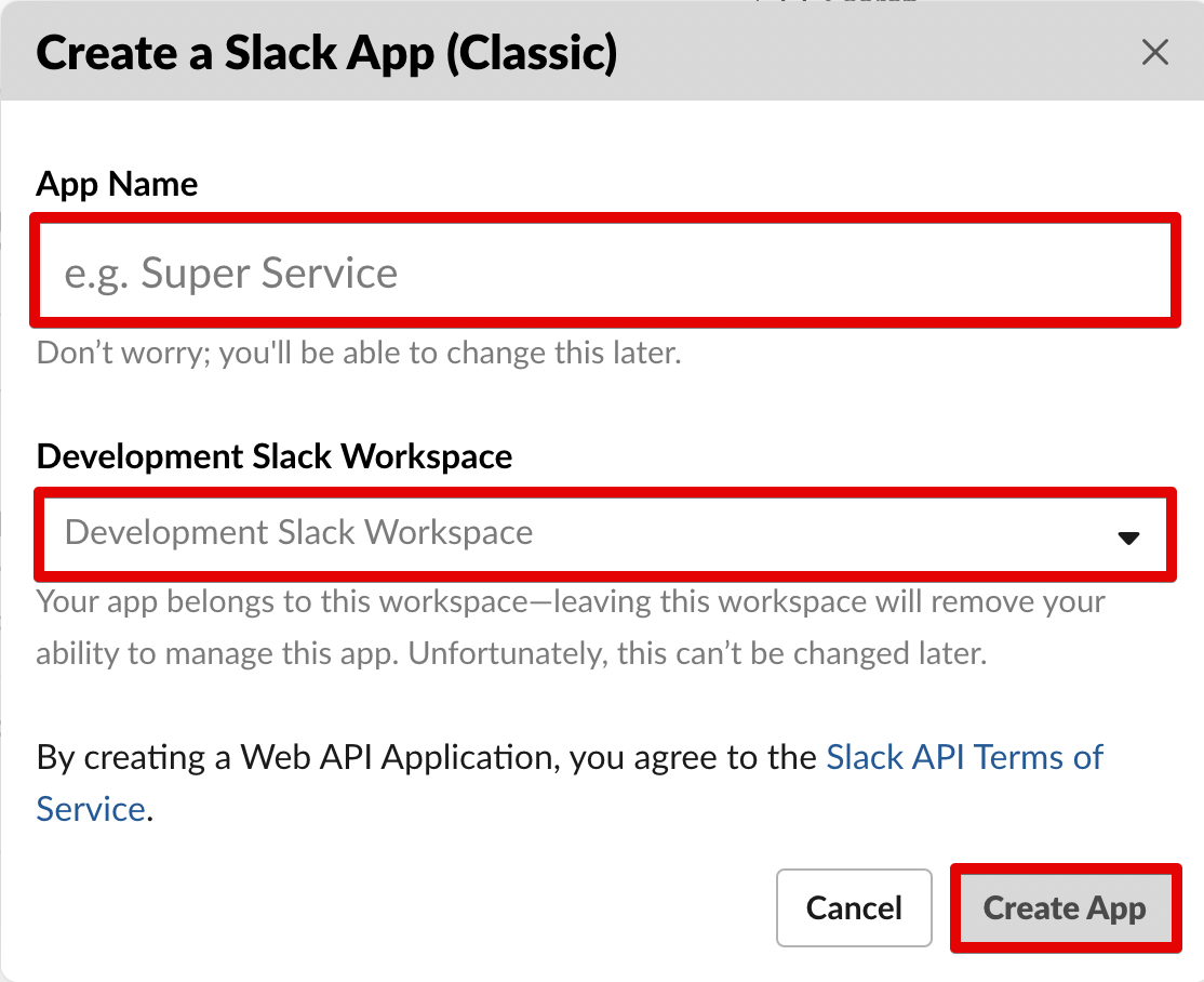 Create a Classic Slack App