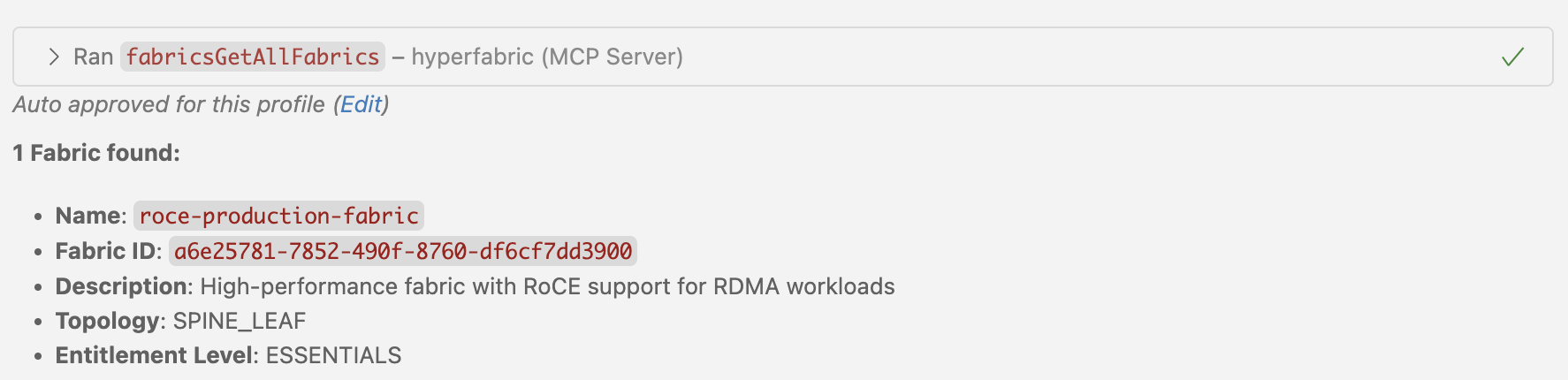 Hyperfabric MCP Configuration