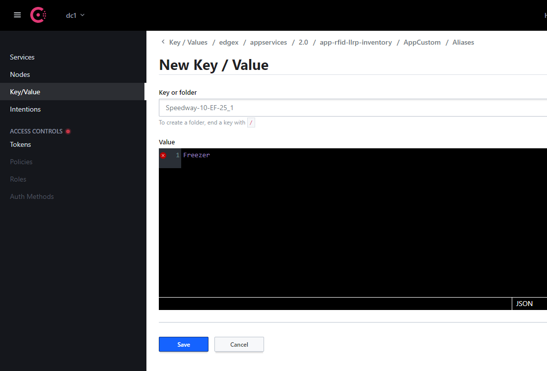 Adding KV pairs