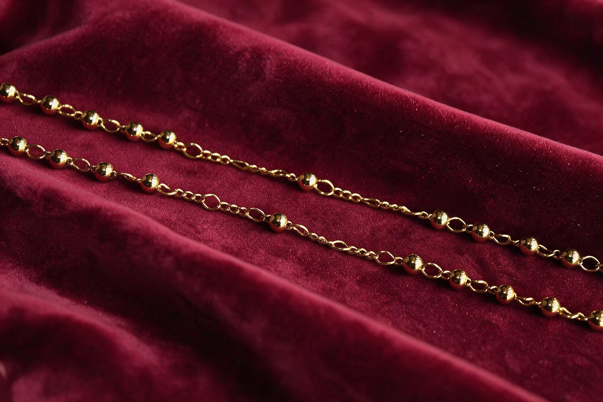 Heart and spoon necklace editorial photograph 2