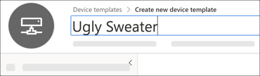 Setting the template name