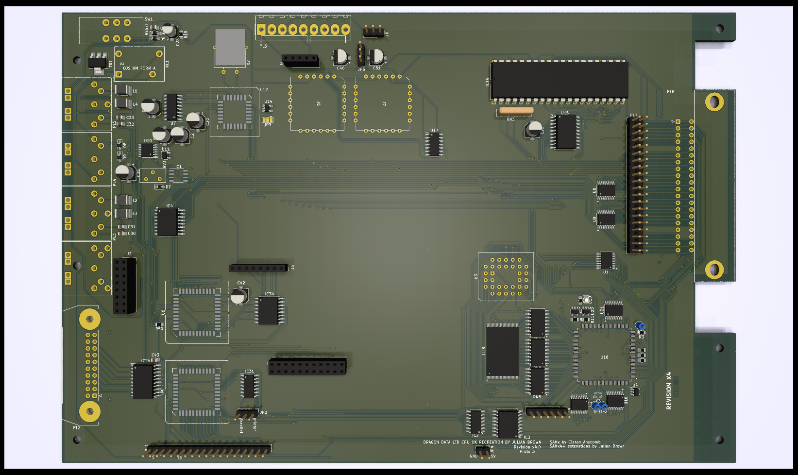 Dragon 32 revision 3 render