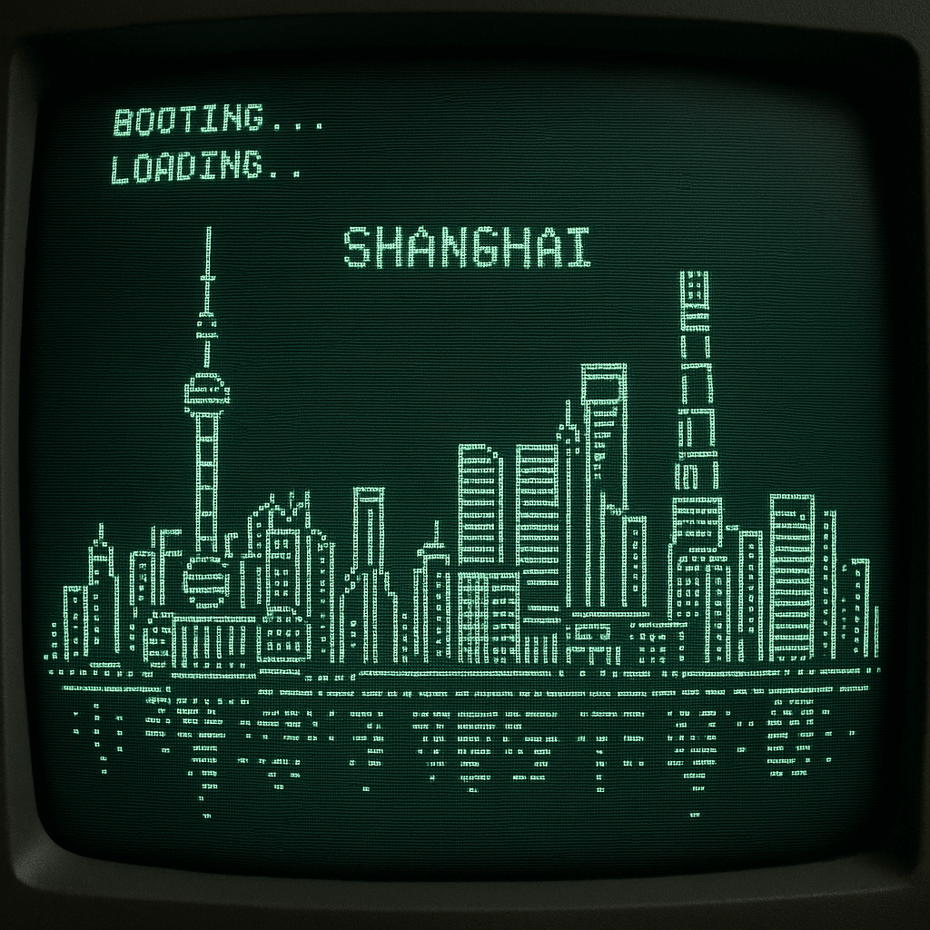 复古CRT电脑启动屏幕 示例图
