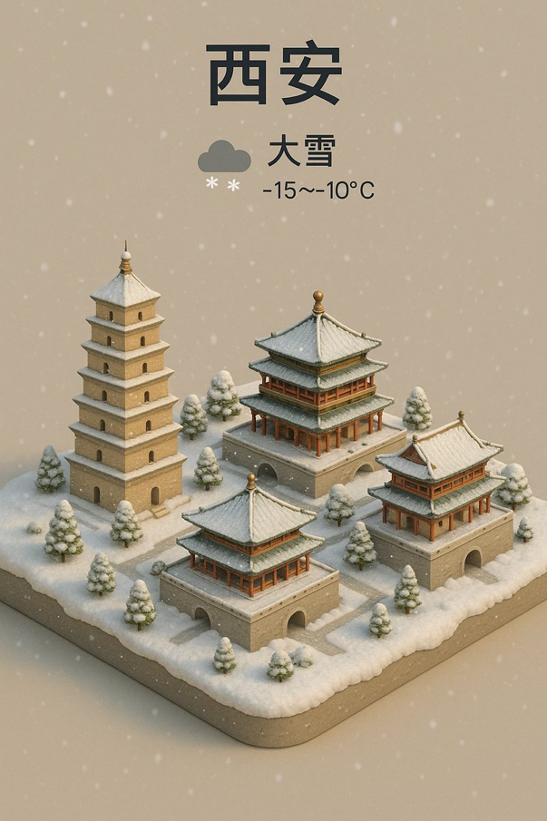 特色城市天气预报 示例图