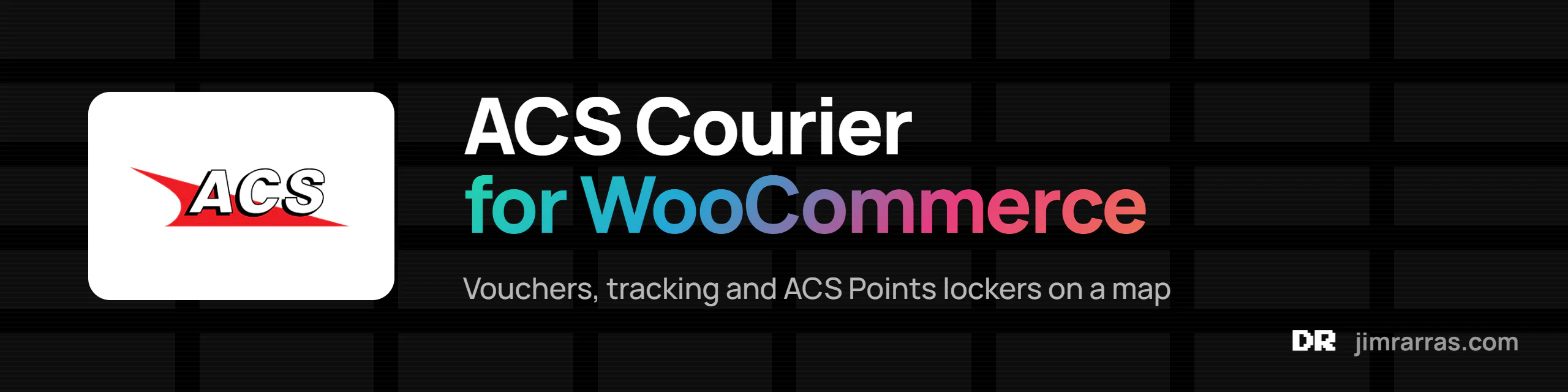 ACS Courier for WooCommerce: vouchers, tracking and ACS Points lockers on a map