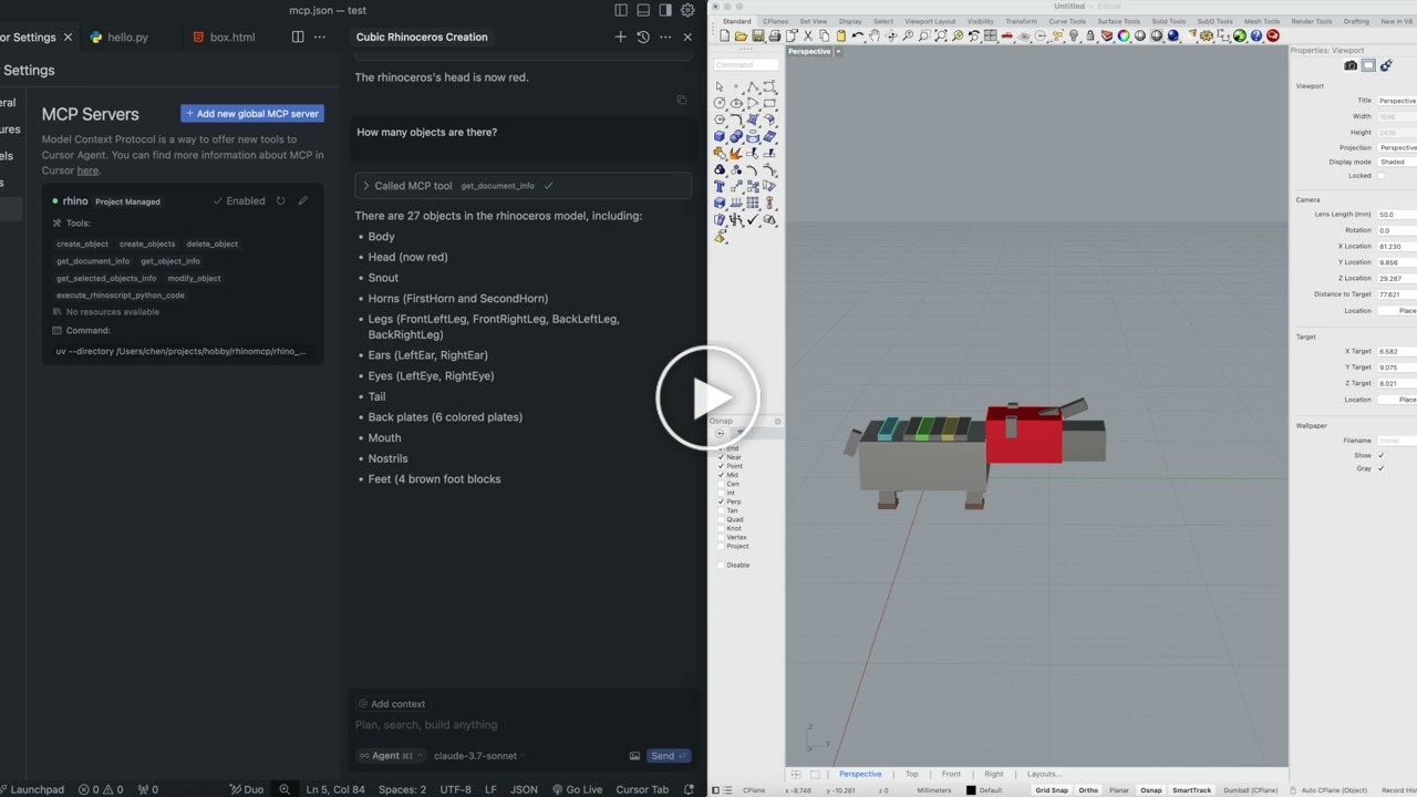 Two-way interaction demo