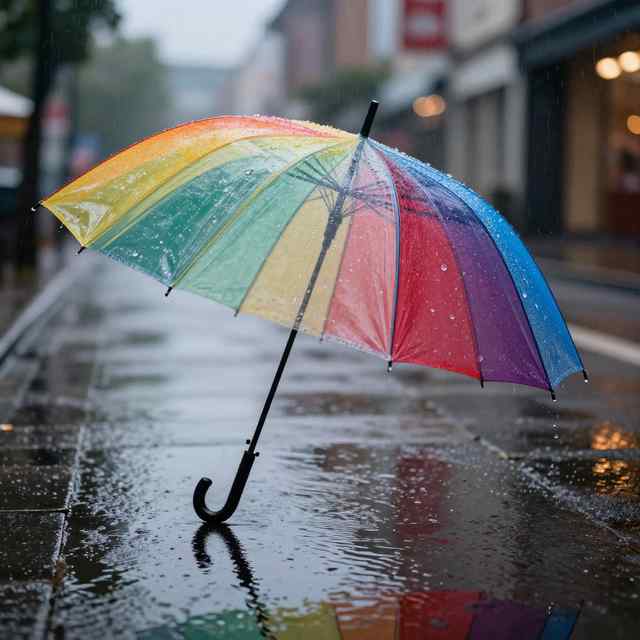 rainbow-umbrella