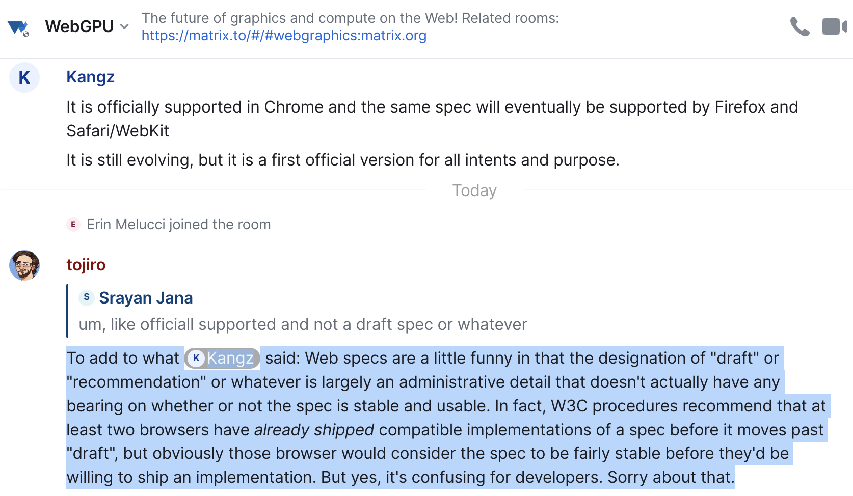WebGPU Spec 1.0
