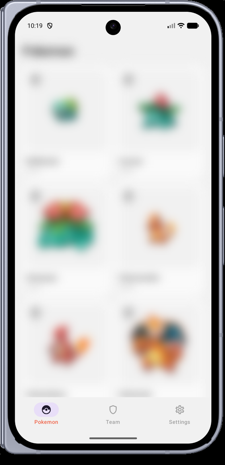 Android folded