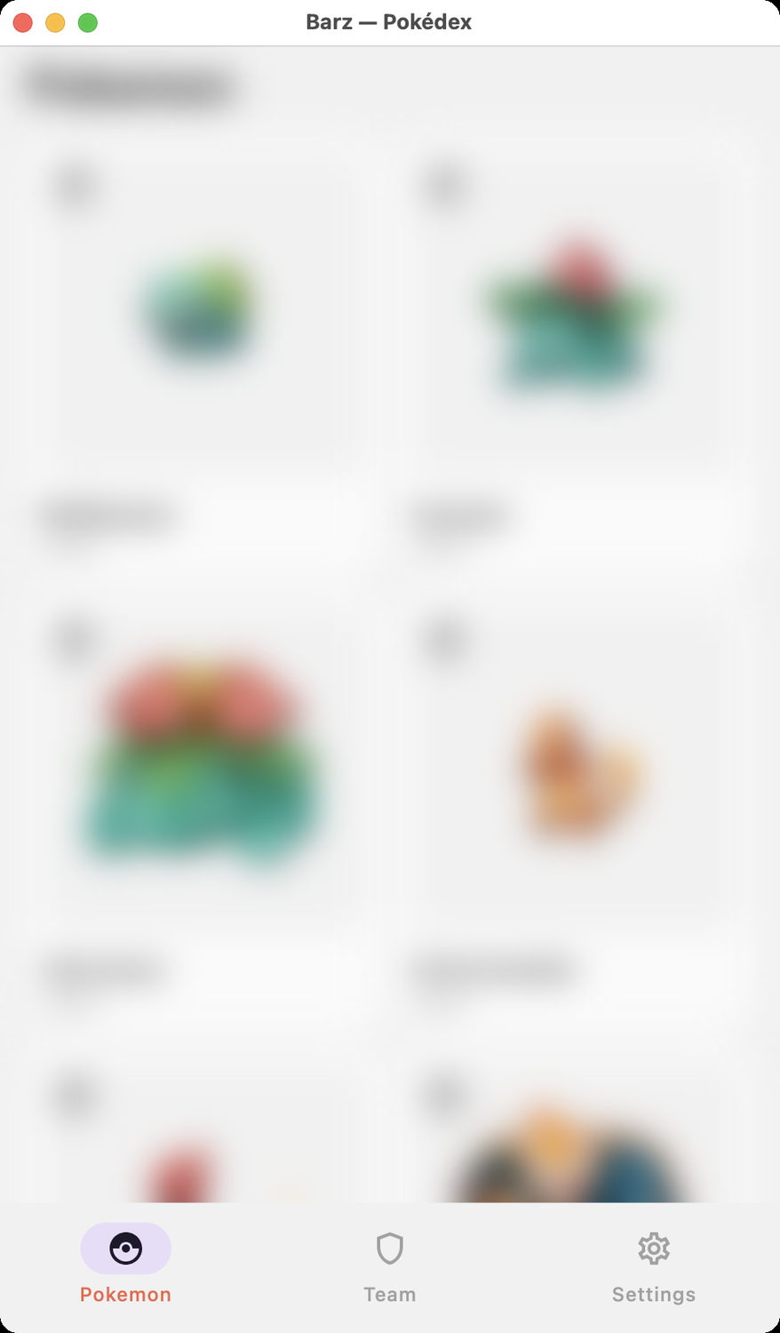 Bottom bar