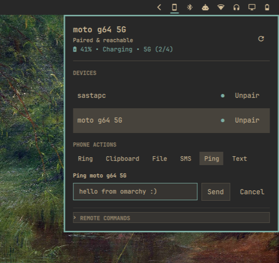 OmaConnect screenshot
