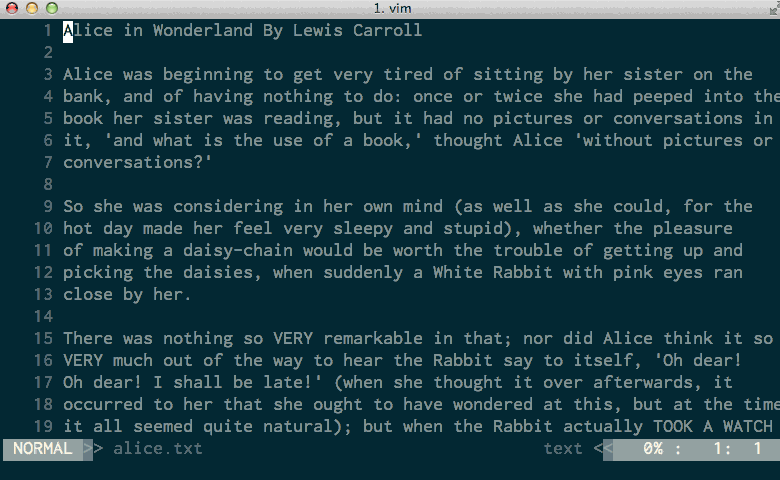 Translate Lewis Carroll: Alice in Wonderland