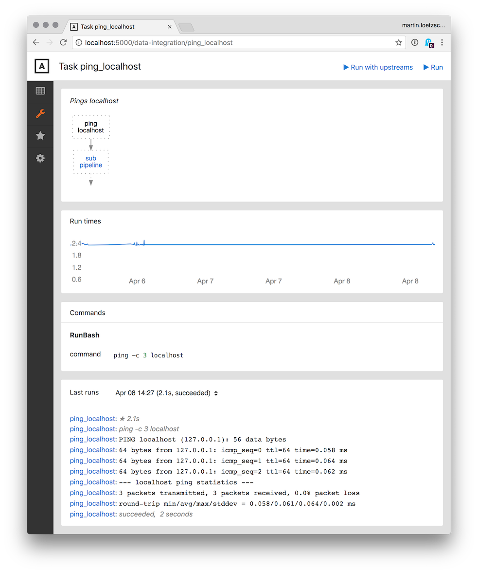 Mara data integration web ui 2