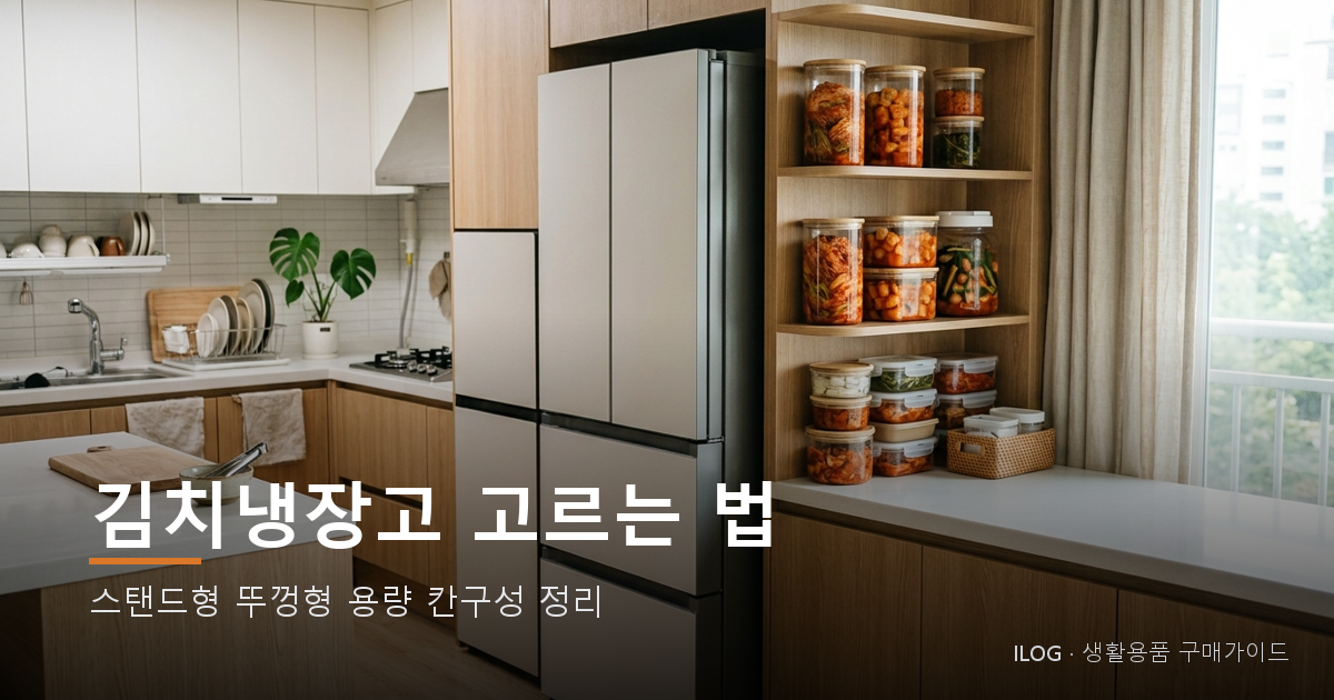 김치냉장고 고르는 법