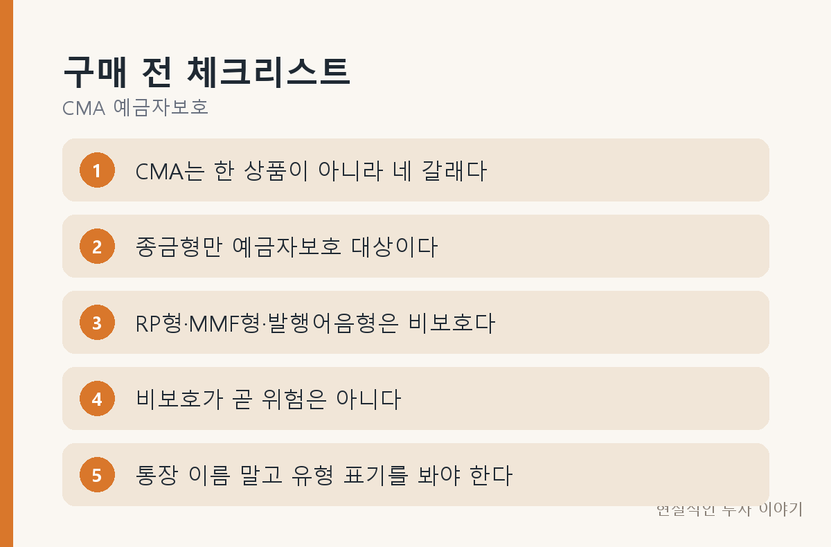 구매 전 체크리스트