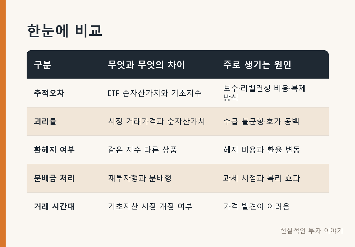 한눈에 비교