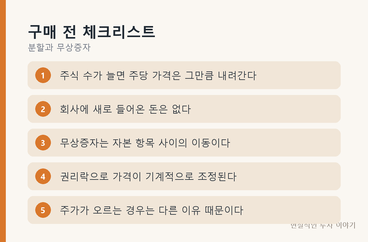 구매 전 체크리스트