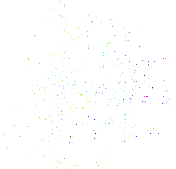 rainbow gradient rotated 2 degrees, 10800 times (60 revolutions) using nearestNeighbor interpolation