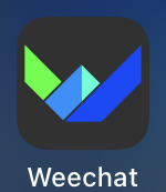 Screenshot displaying an app icon with hidden beta dot label