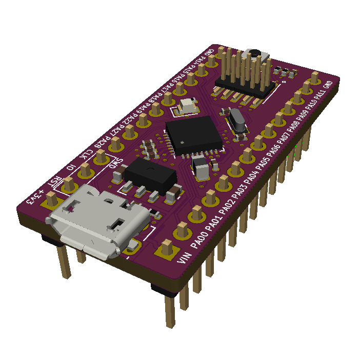 Atsamd21e18a, from the project README