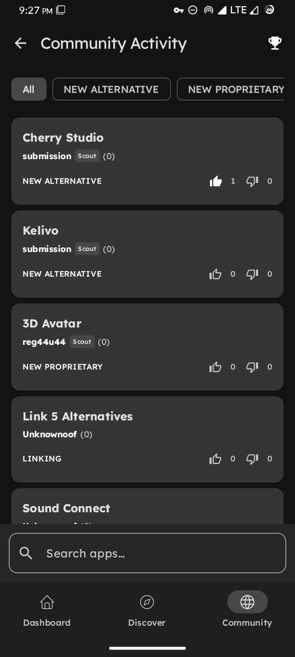 Screenshot 2 of LibreFind — opens full size