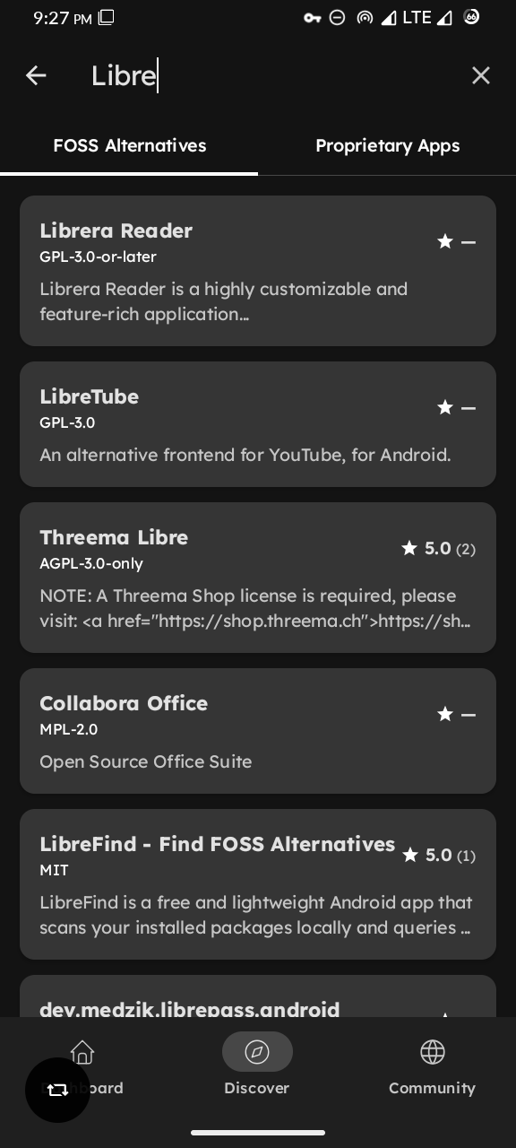 Screenshot 4 of LibreFind — opens full size