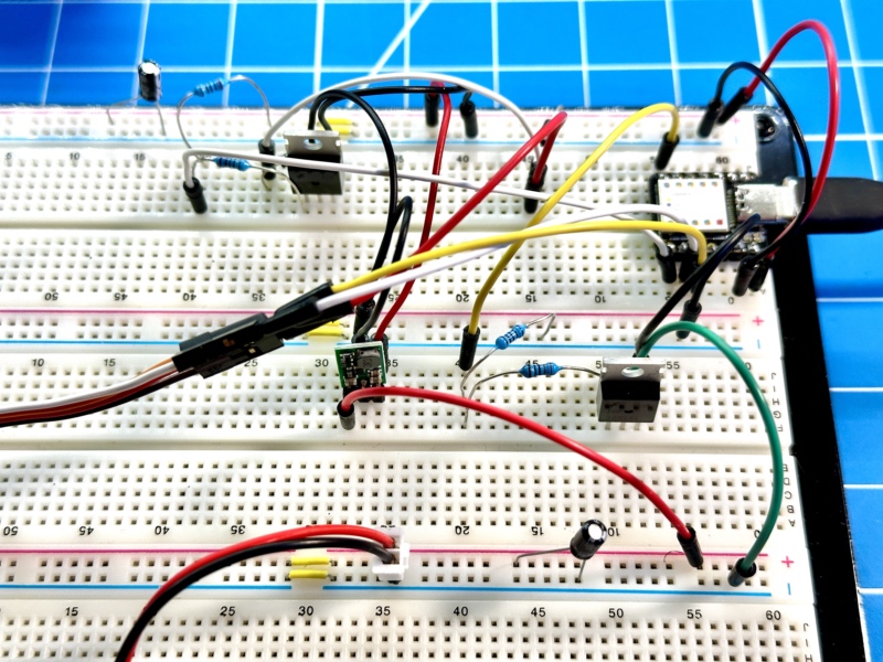 Breadboard prototype