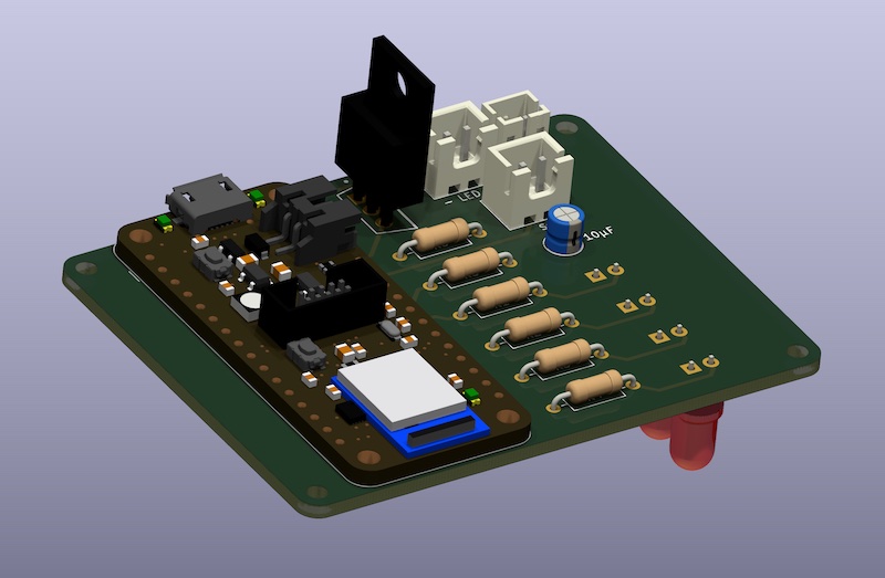 Electronic Circuit Rendering 3D