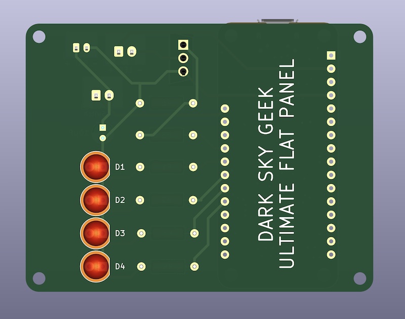 Electronic Circuit Rendering Back