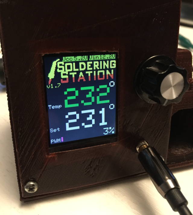 solderstation running with standard fonts