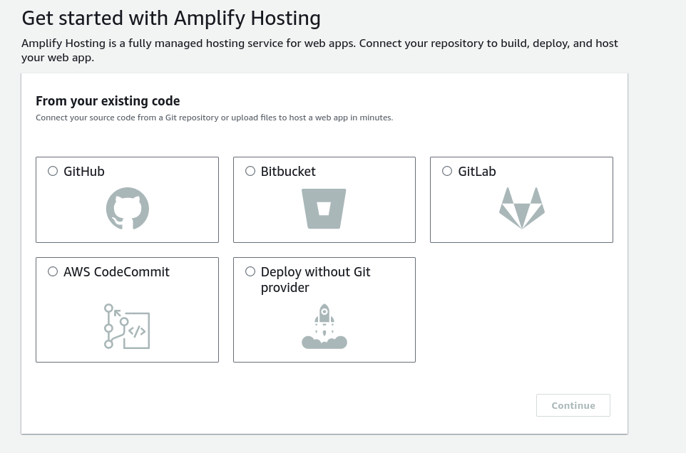 Amplify Github Integration